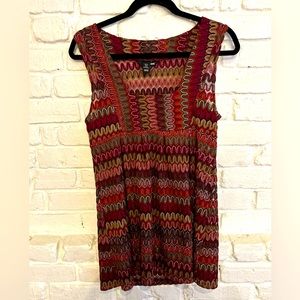 🍁🍁H&M medium gorgeous multicolored, embroidered top
